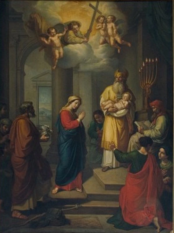 Presentazione di Gesù al tempio - Chiesa di S. Francesco di Paola, Napoli